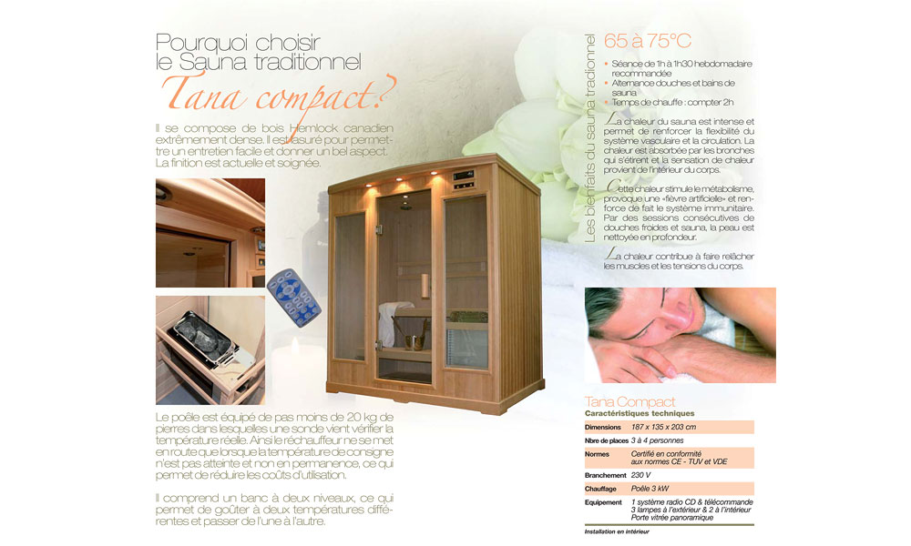 Sauna traditionnel Finnleo