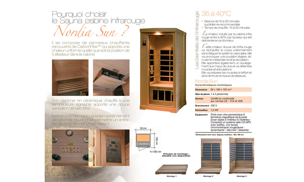 Sauna infra-rouge Finnleo