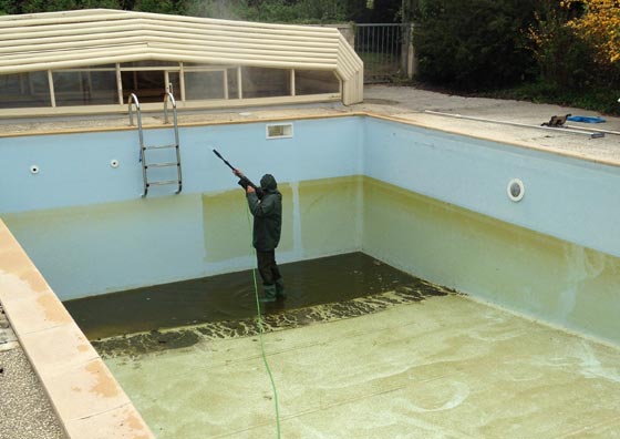 Rénovation piscine à Fontcouvertes